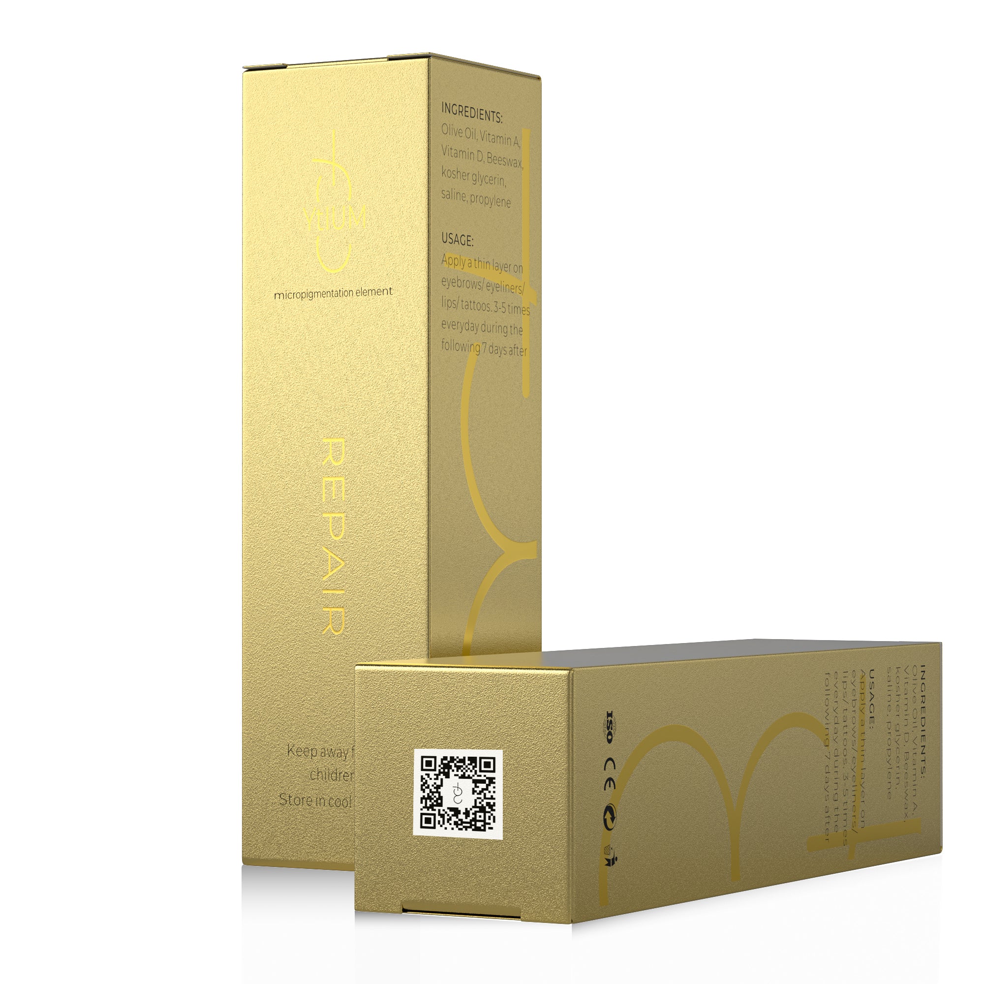 YtIUM LIPS AFTERCARE GOLD REPAIR CREAM 5ML