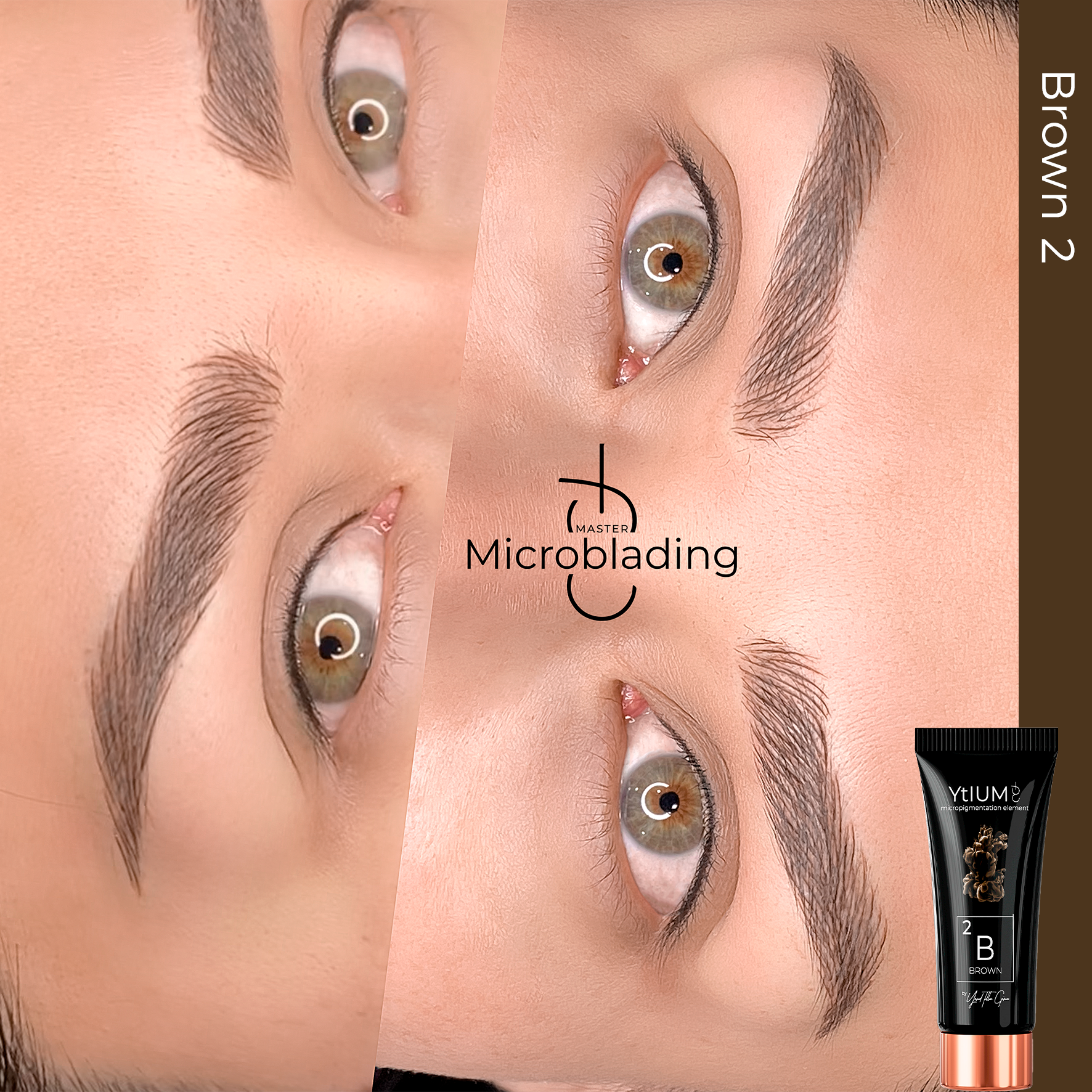 PIGMENTO MICROBLADING BROWN 2