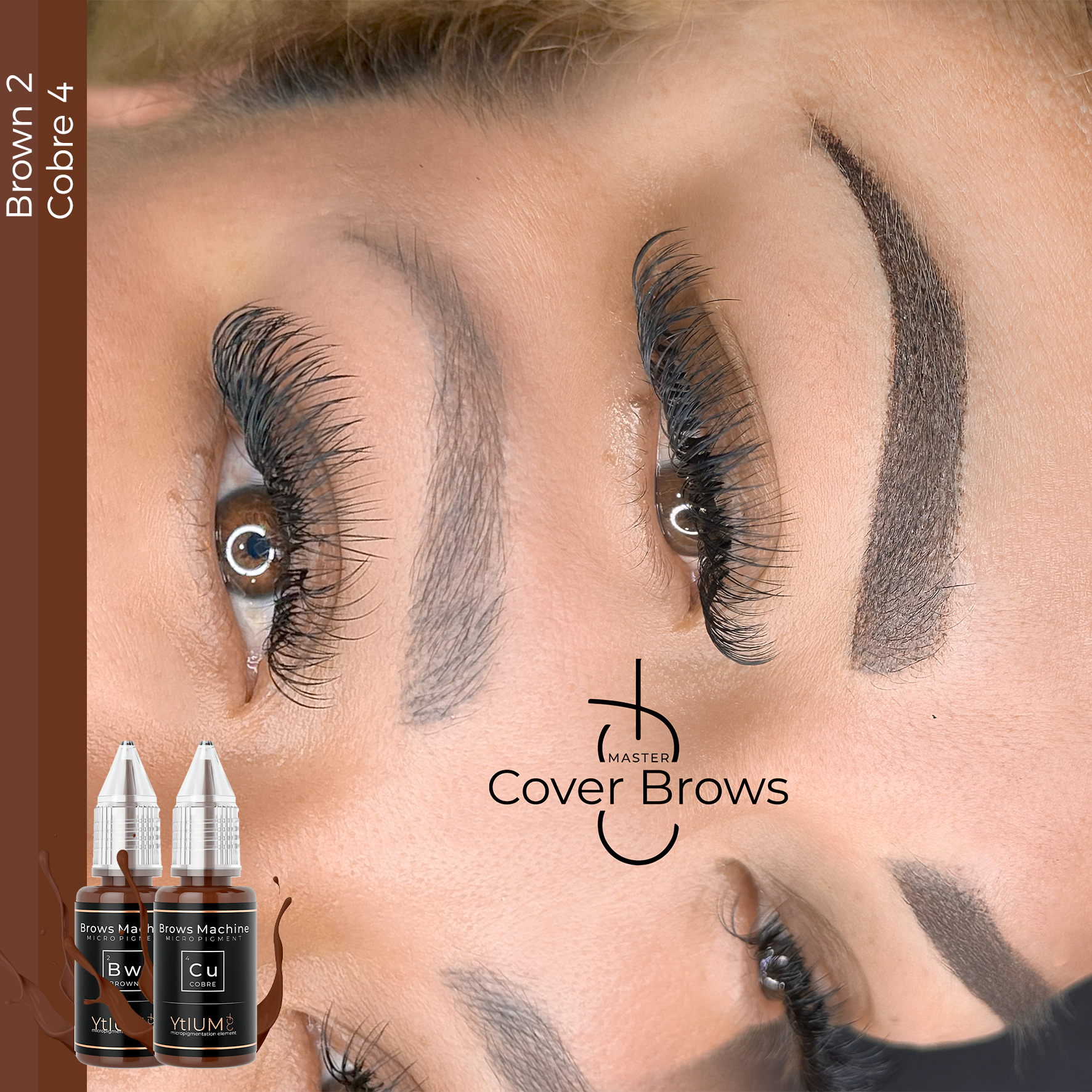 PIGMENTO BROWS MACHINE CU 4 COBRE 4 (15 ML)