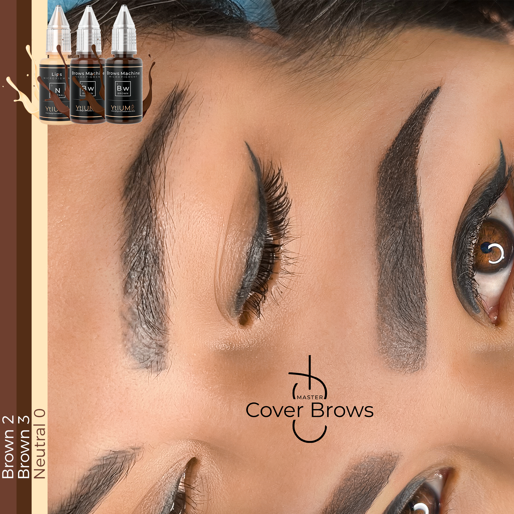 PIGMENTO BROWS MACHINE BW 3 BROWN 3