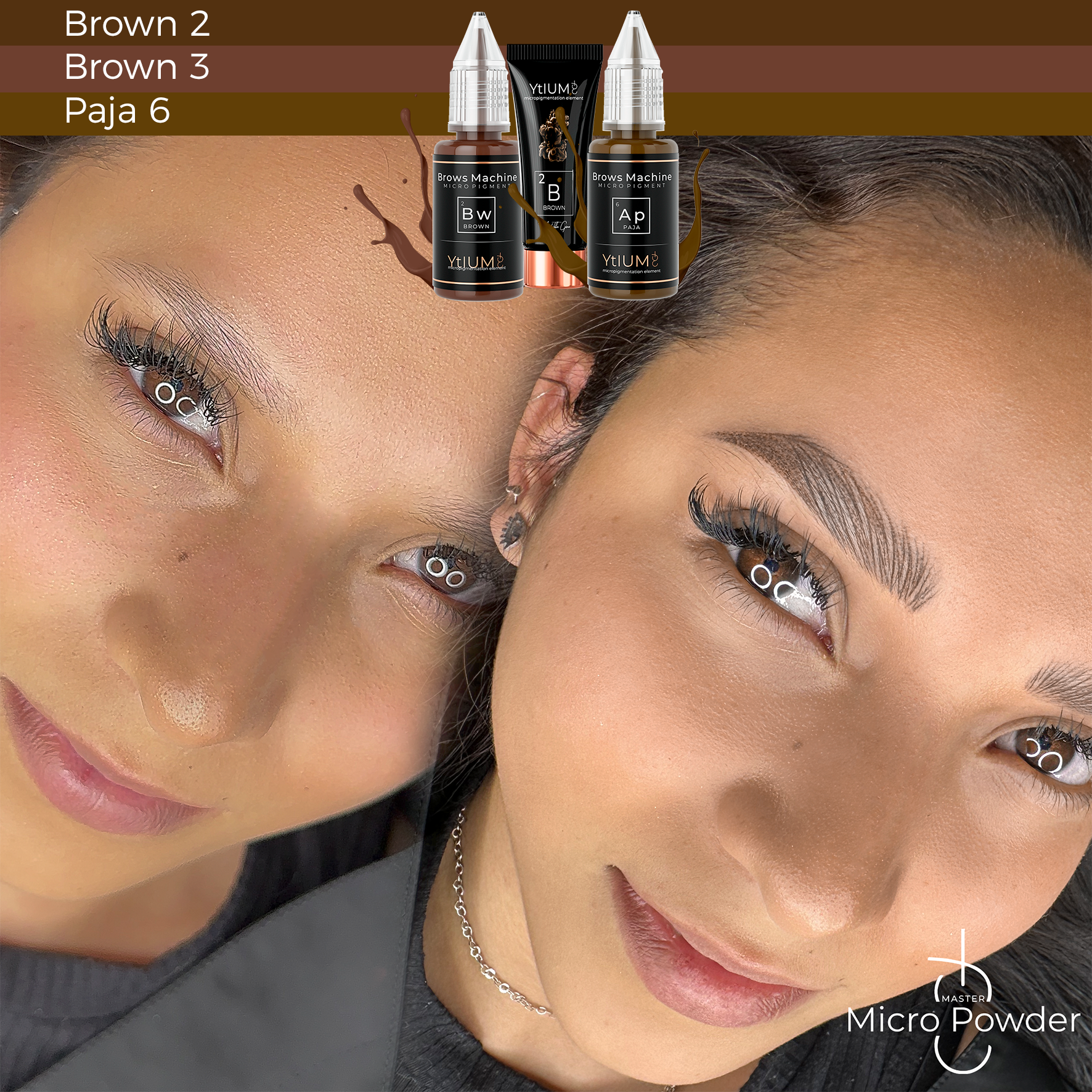 PIGMENTO BROWS MACHINE BW 3 BROWN 3