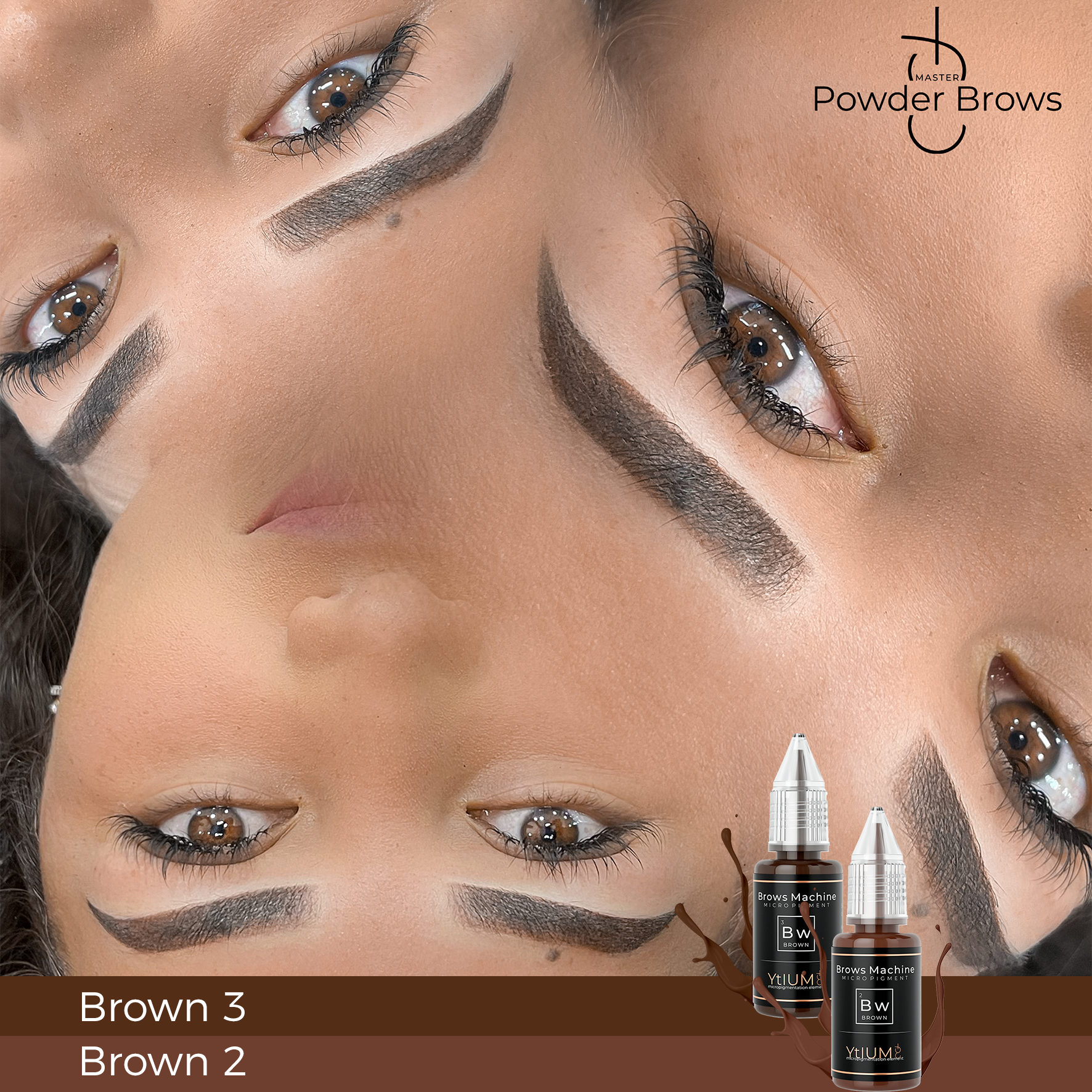 PIGMENTO BROWS MACHINE BW 3 BROWN 3