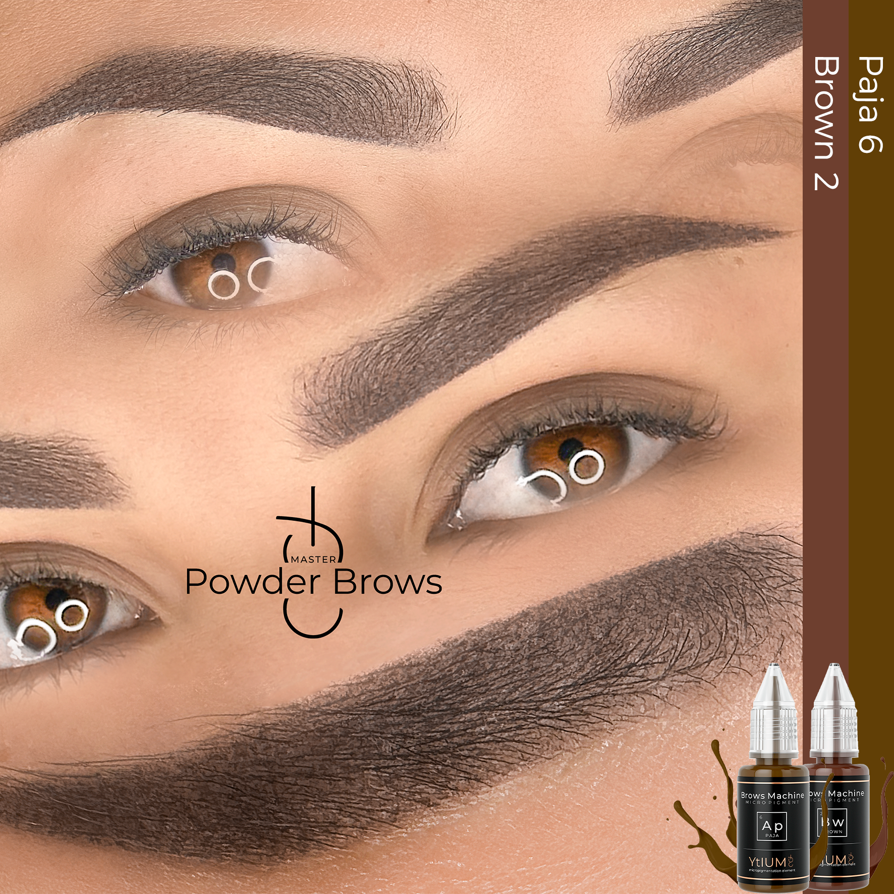 PIGMENTO BROWS MACHINE BW 2 BROWN 2 (15ML)