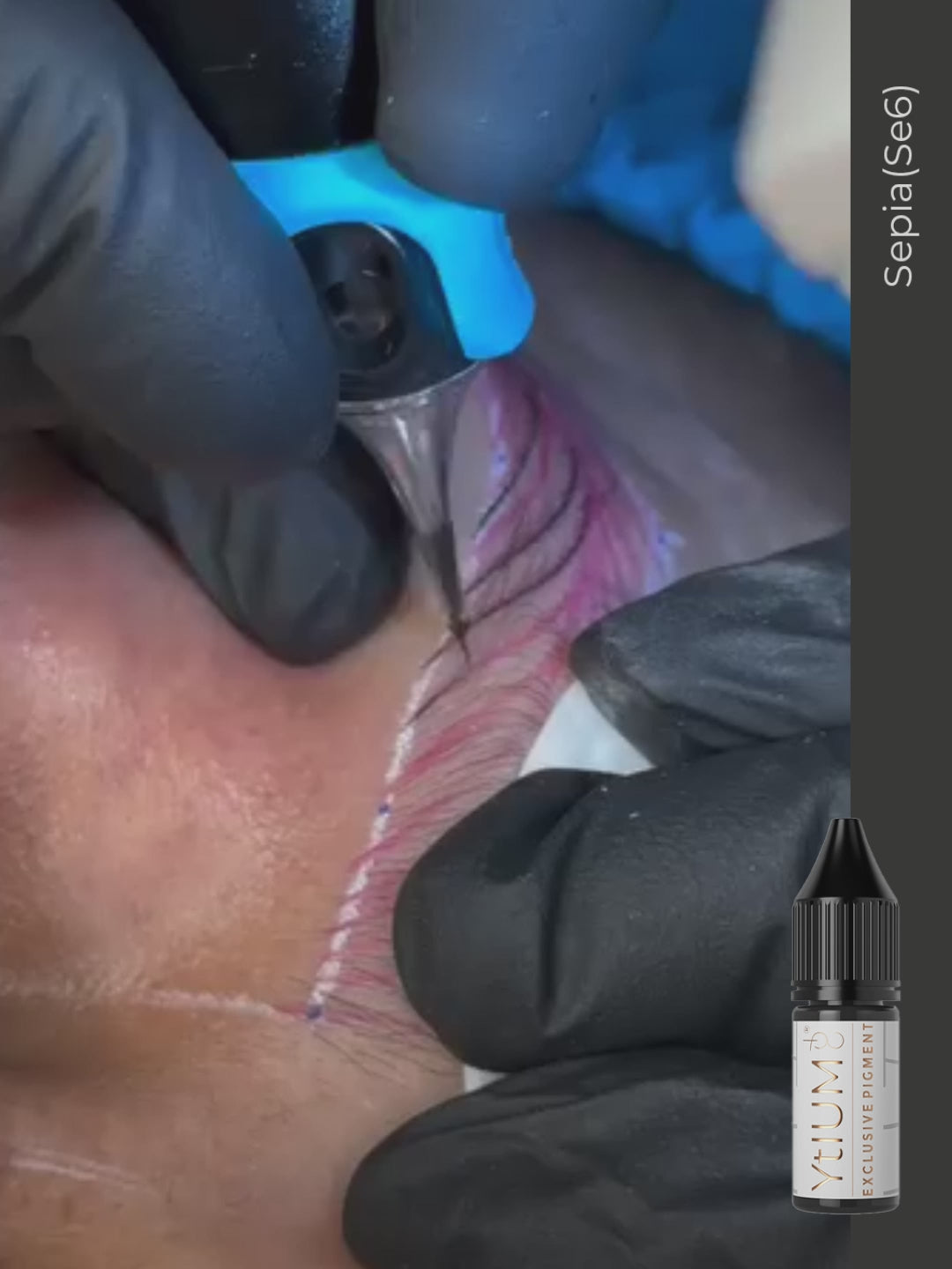 PIGMENTOHAIRSTROKES MACHINE Se 6 SEPIA 6 (15ML)