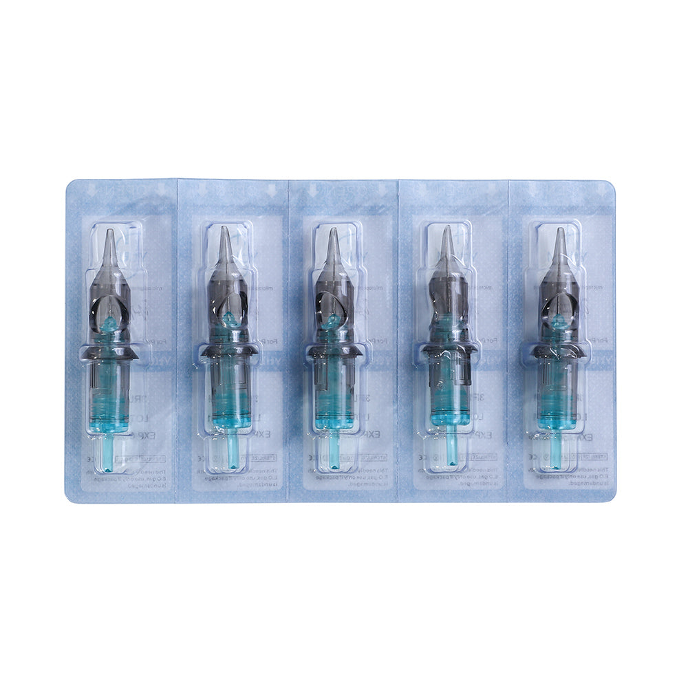 AGUJAS CARTUCHO ROTATIVAS YtIUM CAJA CON 10 PZS