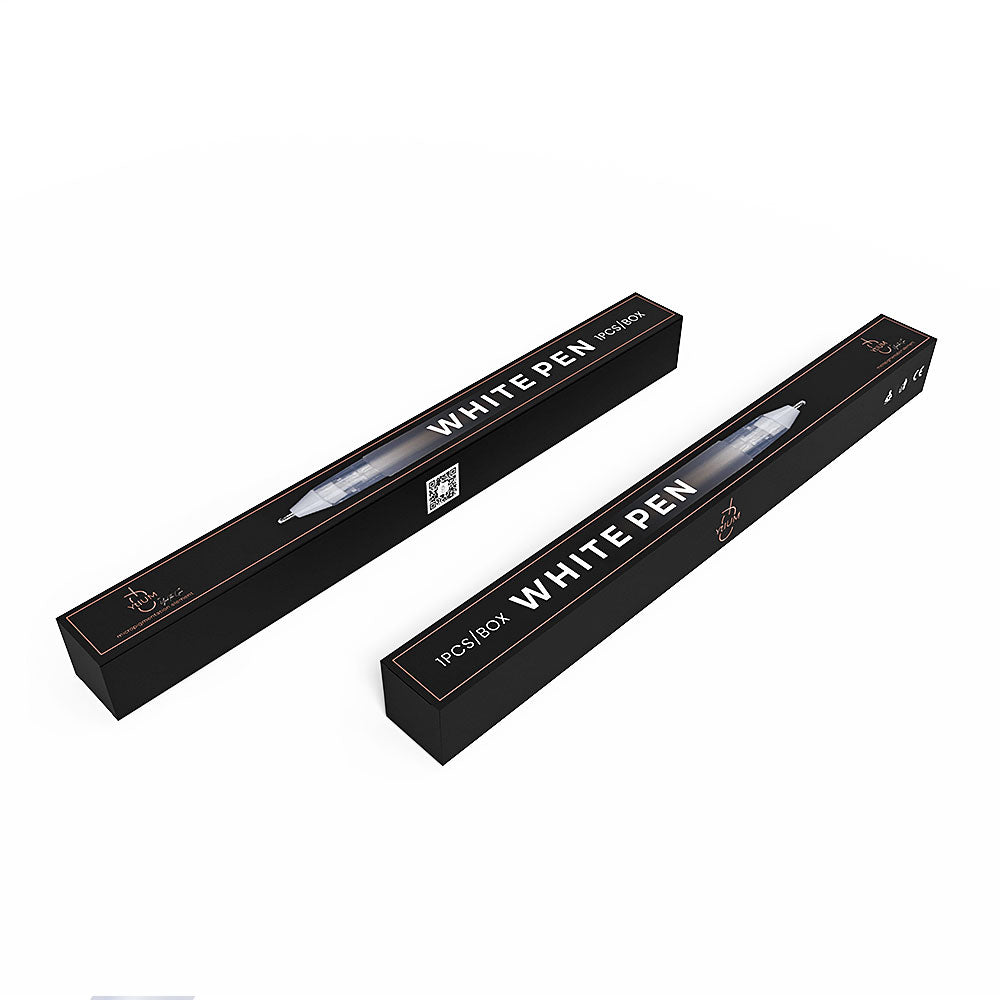 PLUMA DE DISEÑO BLANCA